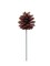 Floral Home; 2.5" Lacquered Pine Cone - 12 Pieces, Elegant Decorative Accents for Holiday Decor, Wreaths & Seasonal Displays - 2024 Christmas Collection, Floral Home by Artificial Flowers; Category:Picks; Image:2